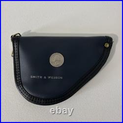 Vintage Smith Wesson Padded Blue Red Felt Interior Gun Rug For S&W Escort Mod 61
