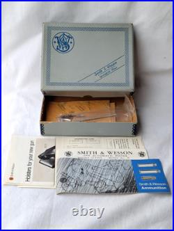 Vintage Smith & Wesson Pistol Protective Hard case. Empty Box Model 59