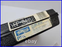 Vintage Walther Interarms PP PPK PPK/S Factory Plastic Box & Manual. 380