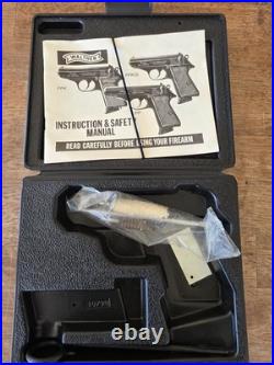 Vintage Walther PPK. 380 ACP Hard Case Manual Cleaning Kit Rod Interarms