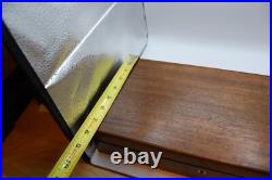 Vintage Wood Dual GUN PISTOL CASE lined Colt Smith & Wesson Ruger lock key FINE