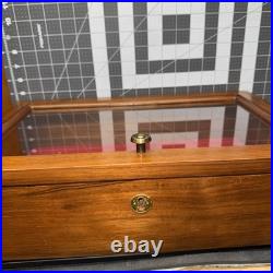Vintage Wooden Display Gun Case