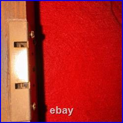 Vintage Wooden Display Gun Case