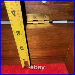 Vintage Wooden Display Gun Case