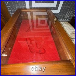 Vintage Wooden Display Gun Case