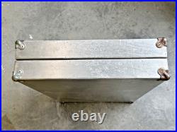 Vintage Ziegel Engineering Aluminum Travel Case Foam Lined Interior, Lock & Key
