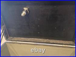 Vintage deluxe 2 gun storage with2 gun stand case including sportscope 9x50 spot s