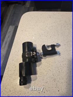 Vintage deluxe 2 gun storage with2 gun stand case including sportscope 9x50 spot s