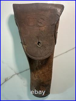 Vintage leather pistol case 1880-1920