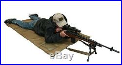 Vism Shooting Mat Rifle Case Combo 48 Hunting Tactical Shooting Range Bag TAN