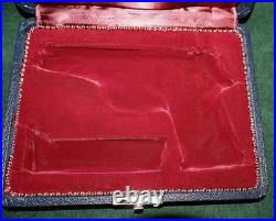 WALTHER PP Factory Blue Leatherette with Red Velvet Lining Presentation Case