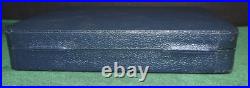 WALTHER PP Factory Blue Leatherette with Red Velvet Lining Presentation Case