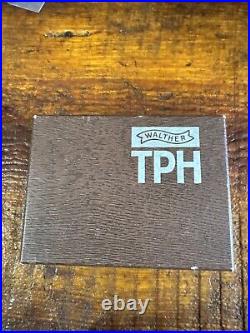 Walther Factory TPH Cardboard Box / Case, 22LR With Factory Manual. (#5)