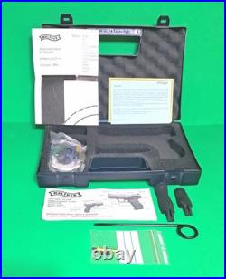 Walther P99 Factory Case with Manual, Grips, Lock, Cleaning Rod and Accessories