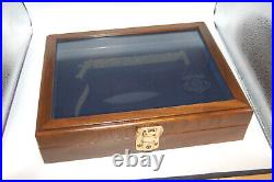 Walther PPK 75th Anniversary Wood Display Case Mint with key not returnable