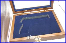 Walther PPK 75th Anniversary Wood Display Case Mint with key not returnable