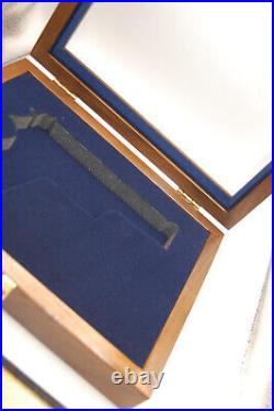 Walther PPK 75th Anniversary Wood Display Case Mint with key not returnable