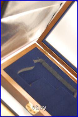 Walther PPK 75th Anniversary Wood Display Case Mint with key not returnable