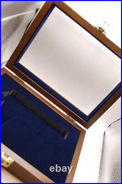 Walther PPK 75th Anniversary Wood Display Case Mint with key not returnable