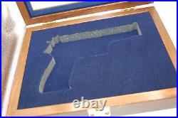 Walther PPK 75th Anniversary Wood Display Case Mint with key not returnable