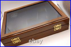 Walther PPK 75th Anniversary Wood Display Case Mint with key not returnable