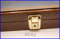 Walther PPK 75th Anniversary Wood Display Case Mint with key not returnable