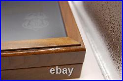 Walther PPK 75th Anniversary Wood Display Case Mint with key not returnable