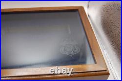 Walther PPK 75th Anniversary Wood Display Case Mint with key not returnable