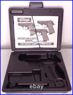 Walther PP, PPK, PPK/S Hard Shell Case and Instruction & Safety Manual Vintage