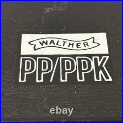Walther PP/PPK PPK/s Factory Box / Case Scarce, Non-Import