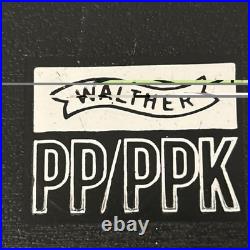 Walther PP/PPK PPK/s Factory Box / Case Scarce, Non-Import