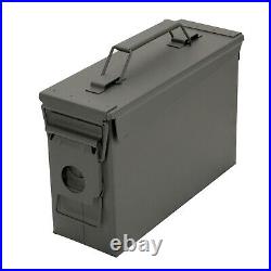 Waterproof Airtight Metal Ammunation Storage Case 30 Caliber Stainless Steel