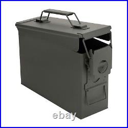 Waterproof Airtight Metal Ammunation Storage Case 30 Caliber Stainless Steel