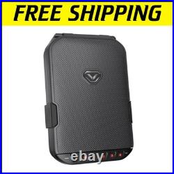 Waterproof Biometric Travel Case Rugged Handgun Lock Box in Titanium Gray Waterproof Biometric Travel Case Rugged Handgun Lock Box in Titanium Gray