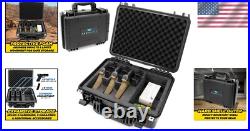 Waterproof Gun Case for 3 Handguns & 9 Magazines Heavy-Duty Protection 16 Waterproof Gun Case for 3 Handguns & 9 Magazines Heavy-Duty Protection 16
