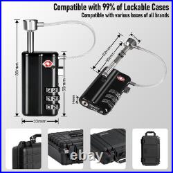 Waterproof Hard Shell Pistol Case for Handguns TSA Approved Multi-Gun Storage