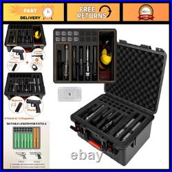 Waterproof Hard Shell Pistol Case for Multi Handguns Pre-Cut Foam & Desiccant