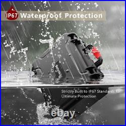 Waterproof Hard Shell Pistol Gun Case for Handguns TSA Approved, Holds Multipl