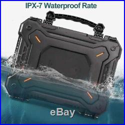 Waterproof Protective Case Gun Pistol Camera Storage Box Shockproof Handgun Case