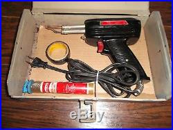 Weller Model 8200 120 Volts Electric Soldering Gun Hand Tool With Metal Case