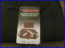 Winchester 11 Sporting Revolver Hand Gun Pistol Case, Zippered, Black NEW