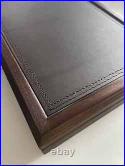 Wood And Leather box for Colt 1911. Hand-crafted-Limited Edition