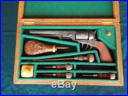 Wood Case Box Revolver Colt 1851 Colt Navy Colt Army Remington 1858 With Tools