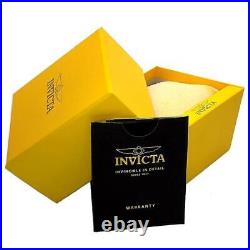 Wrist Watch Invicta Men's 0394 Specialty Quartz 2 Hand Black Dial Elegant Gun