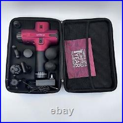 Zarifa USA Massage Gun with Carrying Case, Charger & (8) Accessories Works Great