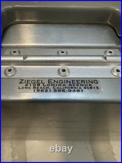 Ziegel Engineering Aluminum Locking Equipment Case USA Made 19x13